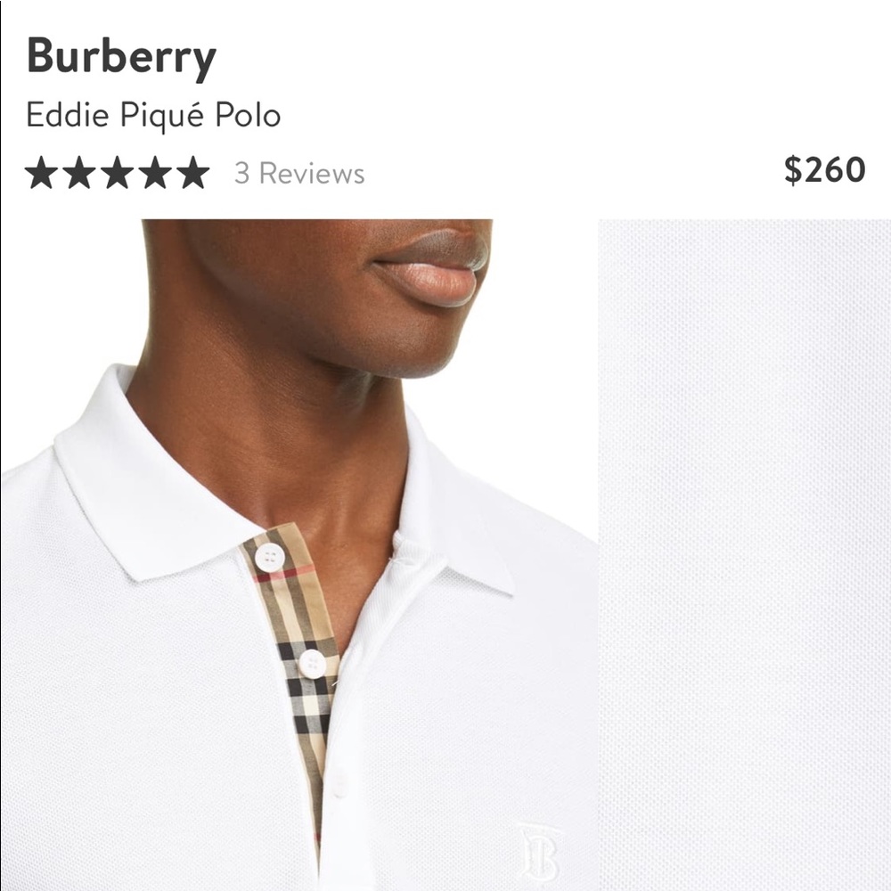 Burberry polo